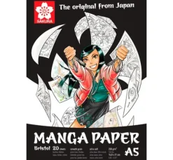 Sakura Manga Papier, 20 Blatt, 250 g/m²