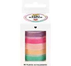 Samtbänder Pastell