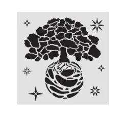 Schablone "A New Beginning - World Tree"