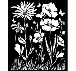 Schablone "Atelier Flower"
