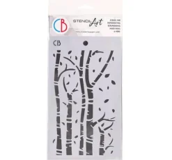 Schablone "Birch trees"