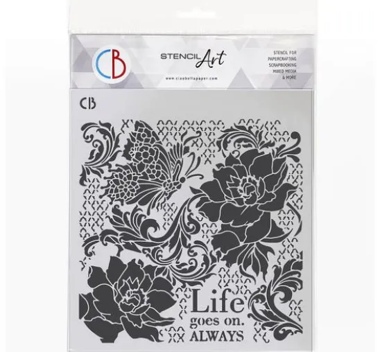 Schablone "Ethereal - Life goes on"