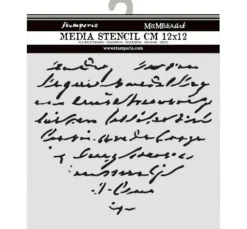 Schablone "Family - Heart with writing"
