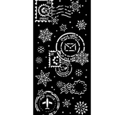 Schablone "Gear up for Christmas - Snowflakes"