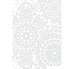Schablone "Mandala Flowers", DIN A4