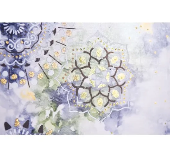 Schablone "Mandala Flowers", DIN A4