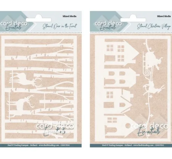 Schablonen-Set, 2-teilig