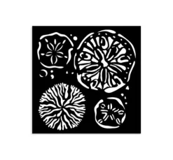 Schablone "Silent Sea - Sponges"
