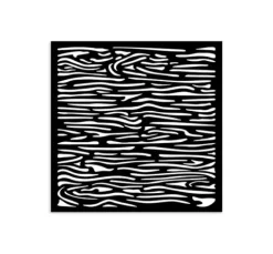 Schablone "Silent Sea - Wood Pattern", 12x12cm