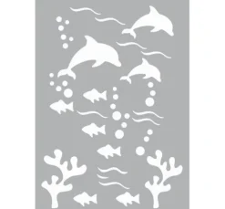 Schablone "Unterwasserwelt"