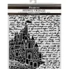 Schablone "Wonderland - Castle", 20 x 25 cm
