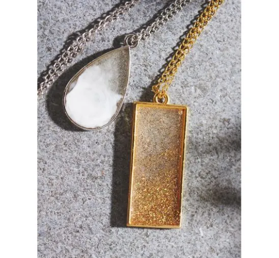 Schmuck-Metallfassung "Formenmix"