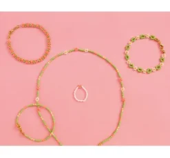 Schmuckset mit Mini-Perlen "Bloomy Days"