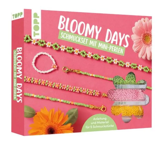 Schmuckset mit Mini-Perlen "Bloomy Days"