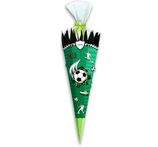 Schultüten-Bastelset "Fußballspiel"