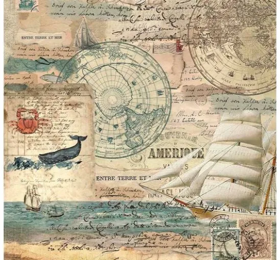 Scrapbook-Block "Around the World"