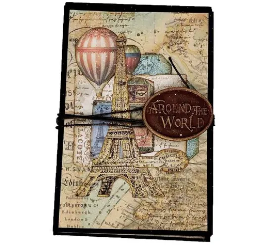 Scrapbook-Block "Around the World"