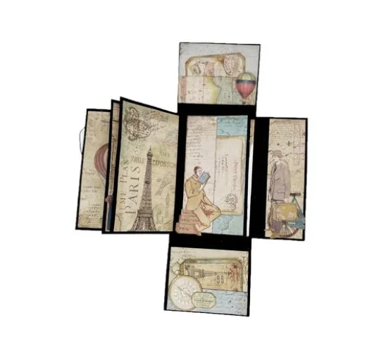 Scrapbook-Block "Around the World"