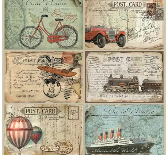 Scrapbook-Block "Around the World"