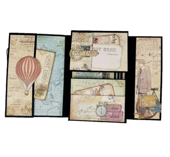 Scrapbook-Block "Around the World"