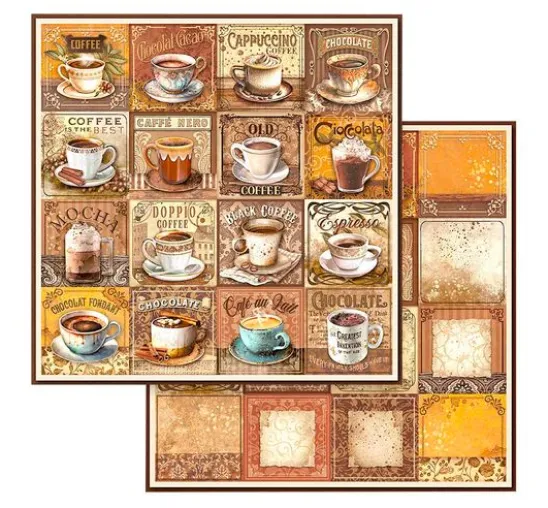 Scrapbook-Block "Coffee and Chocolate"