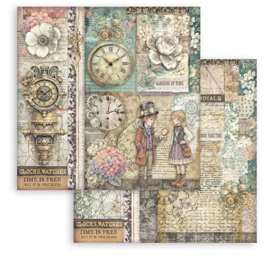 Scrapbook-Block "Gardens of Time"
