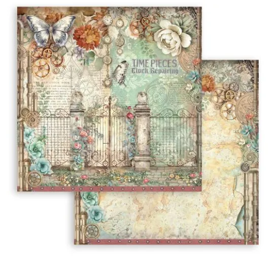 Scrapbook-Block "Gardens of Time"