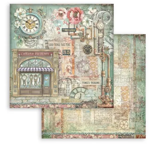 Scrapbook-Block "Gardens of Time"
