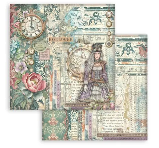 Scrapbook-Block "Gardens of Time"