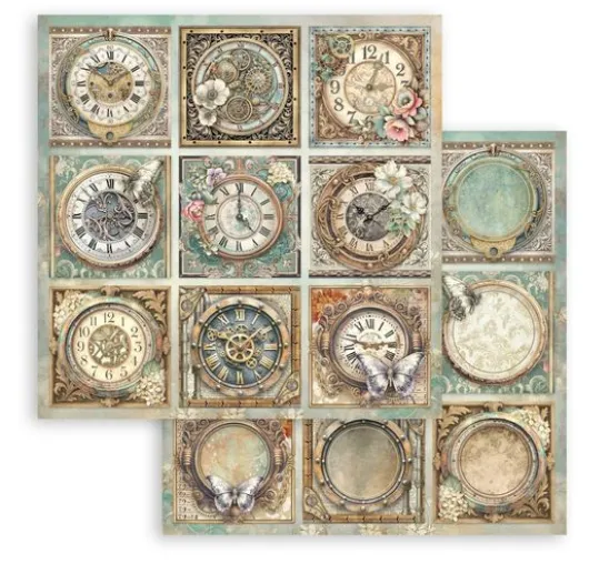 Scrapbook-Block "Gardens of Time"
