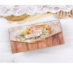 Scrapbook-Block "Golden Harmony"
