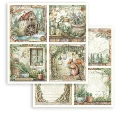 Scrapbook-Block "Herbarium Silvae"