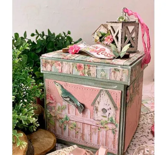 Scrapbook-Block "House of Roses"