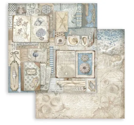 Scrapbook-Block "Silent Sea"