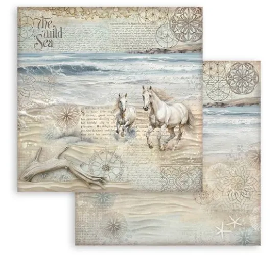 Scrapbook-Block "Silent Sea"