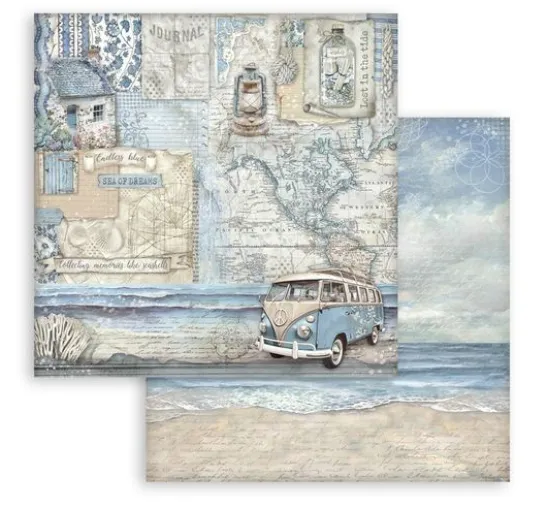 Scrapbook-Block "Silent Sea"