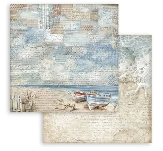 Scrapbook-Block "Silent Sea Backgrounds"