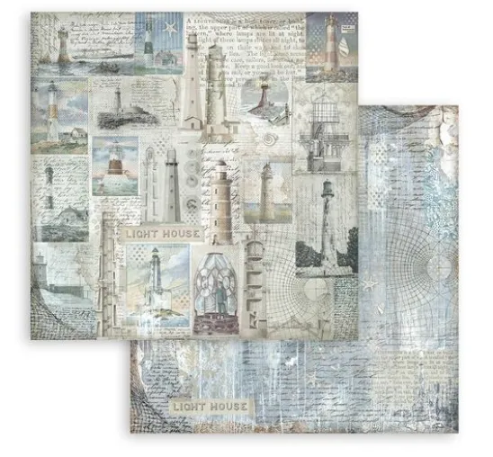 Scrapbook-Block "Silent Sea Backgrounds"