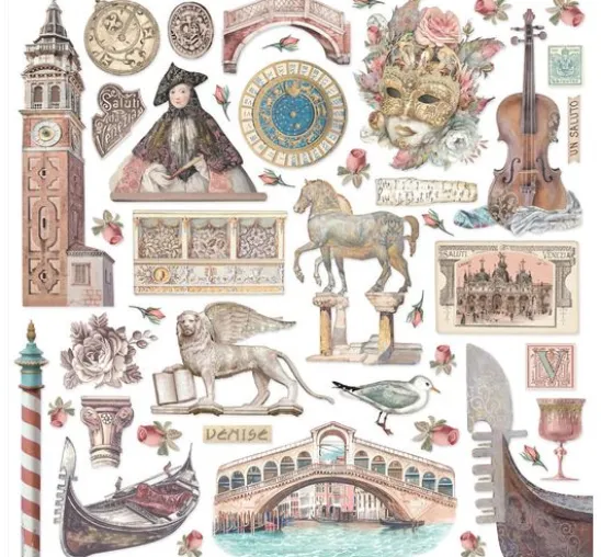 Scrapbook-Block "Venice"