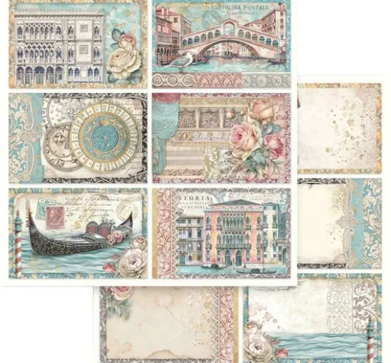 Scrapbook-Block "Venice"