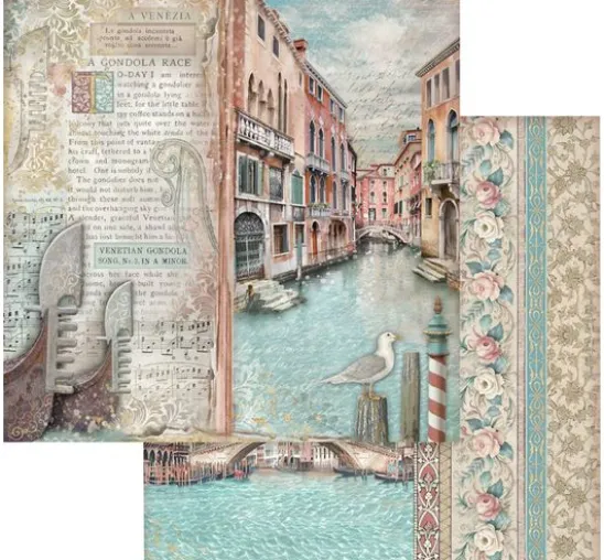 Scrapbook-Block "Venice"