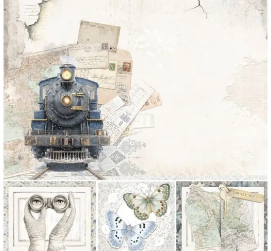 Scrapbook-Papier "Eastern Journey"