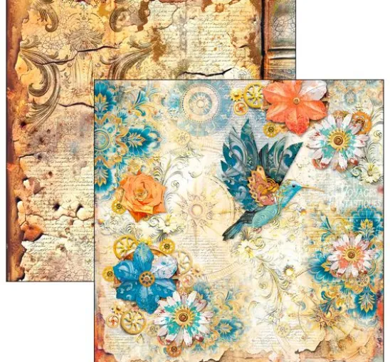 Scrapbook-Papier "Esprit de Voyage"