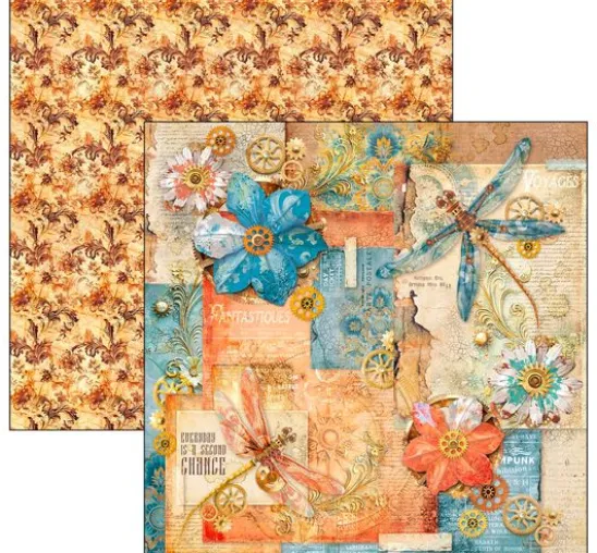 Scrapbook-Papier "Esprit de Voyage"