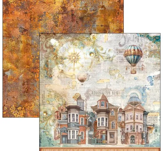 Scrapbook-Papier "Esprit de Voyage"