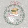 Serviette "Angel Child"