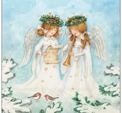 Serviette "Angel Musicians"