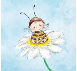 Serviette "Bee Child"