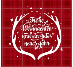 Serviette "Best Wishes"