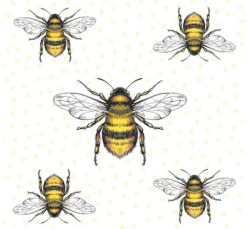 Serviette "Bienen"